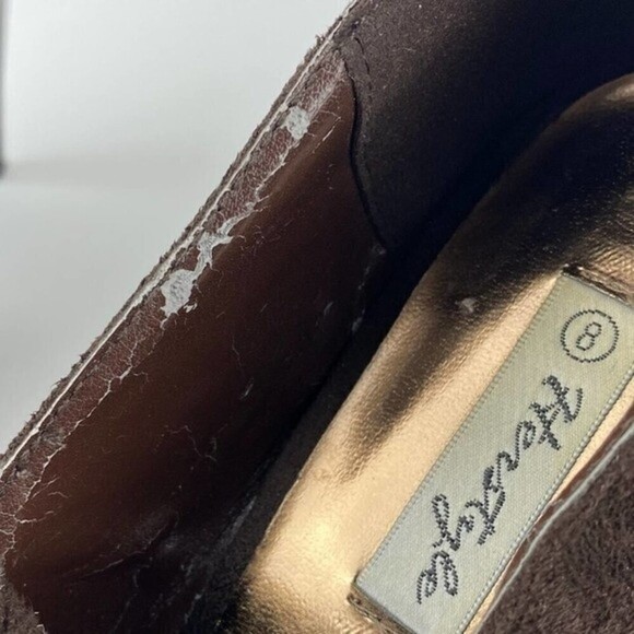 Herstyle Women's Bootie Heels Brown Size 8 - Picture 9 of 9